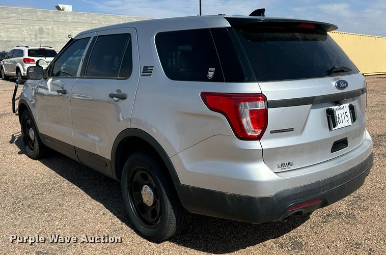 image for item GP9609 2017 Ford Explorer Police Interceptor  SUV