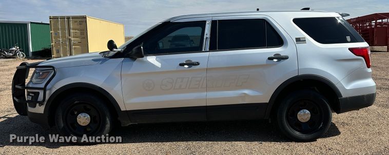 image for item GP9609 2017 Ford Explorer Police Interceptor  SUV