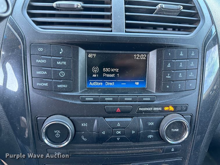 image for item GP9609 2017 Ford Explorer Police Interceptor  SUV