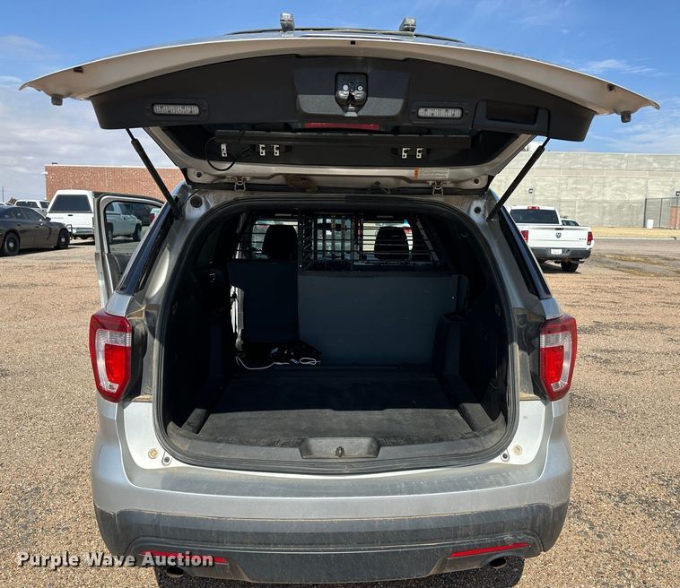 image for item GP9609 2017 Ford Explorer Police Interceptor  SUV