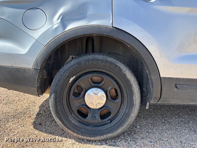 image for item GP9609 2017 Ford Explorer Police Interceptor  SUV