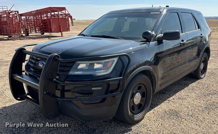 image for item GP9610 2016 Ford Explorer Police Interceptor  SUV