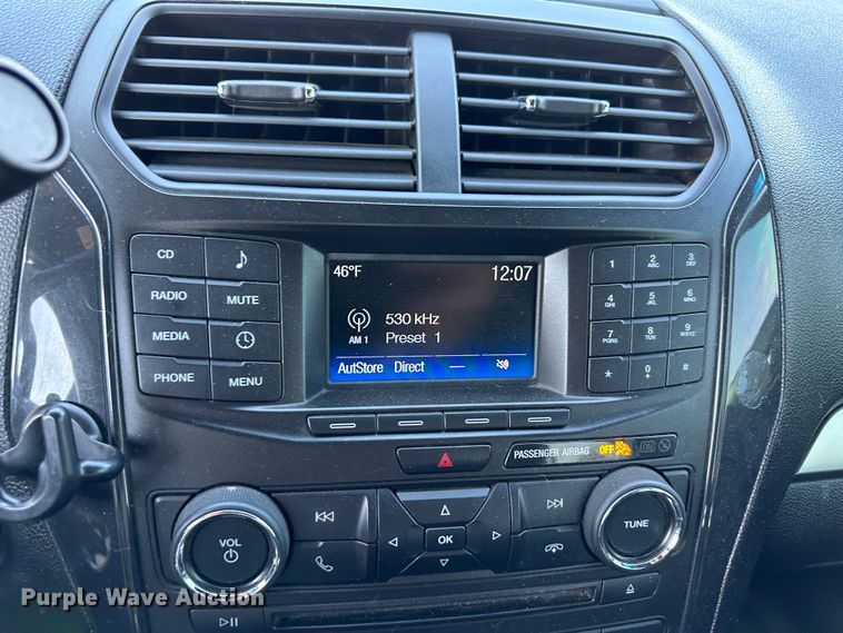 image for item GP9610 2016 Ford Explorer Police Interceptor  SUV