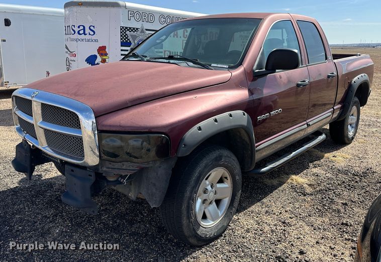 image for item GP9613 2002 Dodge Ram 1500  Quad Cab pickup truck
