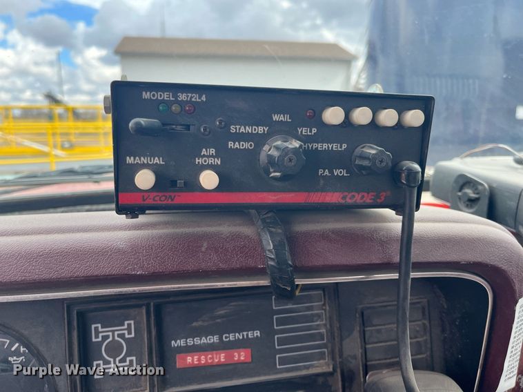 image for item HP9471 1990 Dodge Ram W350  utility bed pickup truck