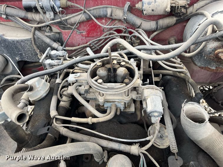 image for item HP9471 1990 Dodge Ram W350  utility bed pickup truck