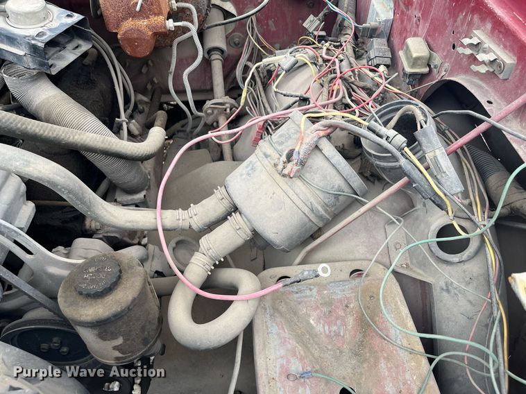 image for item HP9471 1990 Dodge Ram W350  utility bed pickup truck