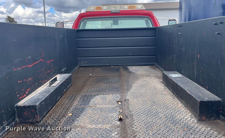 image for item HP9471 1990 Dodge Ram W350  utility bed pickup truck