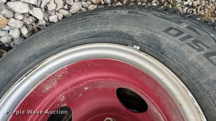 image for item HP9471 1990 Dodge Ram W350  utility bed pickup truck