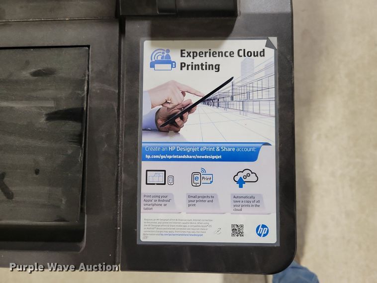 image for item IO9380 2013 HP Designjet T520  printer