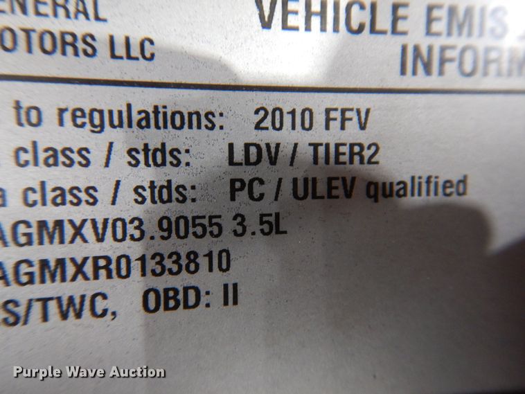 image for item IO9409 2010 Chevrolet Impala LT