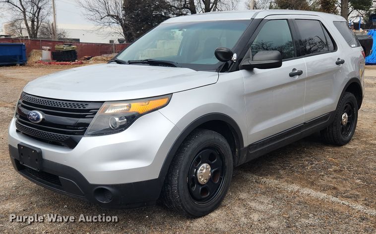 image for item JB9623 2015 Ford Explorer Police Interceptor  SUV