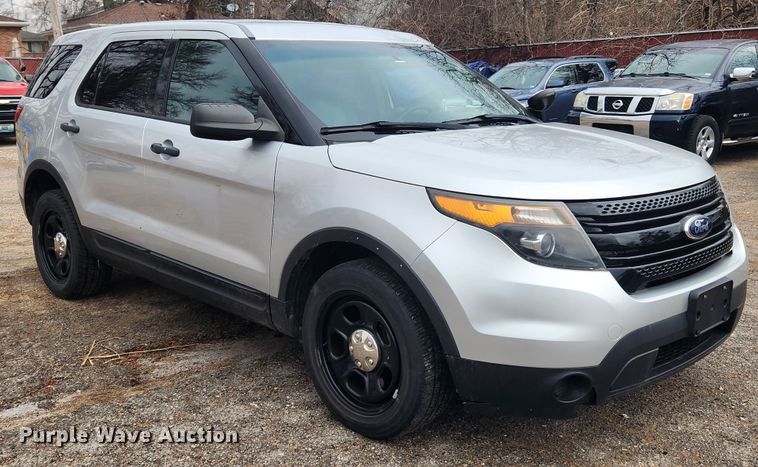 image for item JB9623 2015 Ford Explorer Police Interceptor  SUV