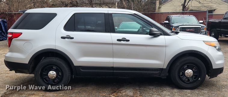 image for item JB9623 2015 Ford Explorer Police Interceptor  SUV