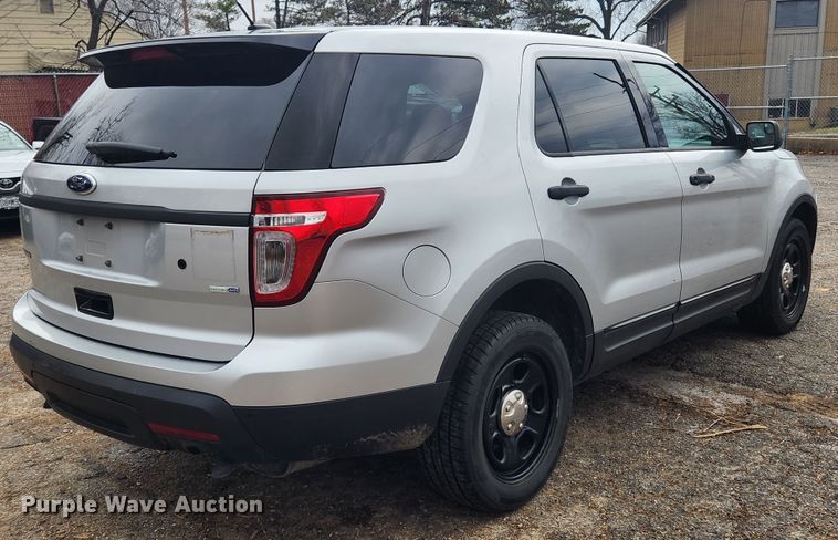 image for item JB9623 2015 Ford Explorer Police Interceptor  SUV