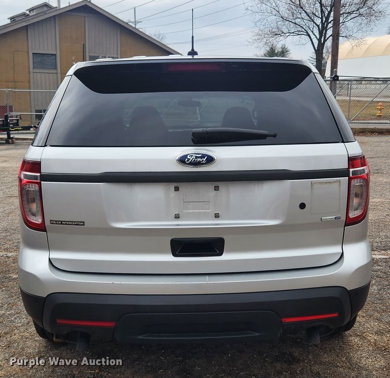 image for item JB9623 2015 Ford Explorer Police Interceptor  SUV