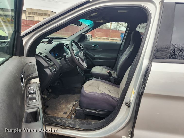 image for item JB9623 2015 Ford Explorer Police Interceptor  SUV