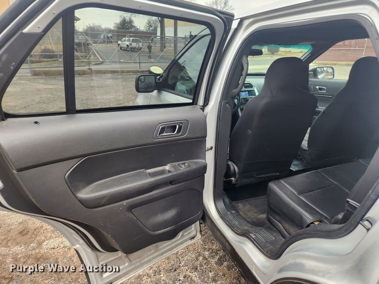 image for item JB9623 2015 Ford Explorer Police Interceptor  SUV