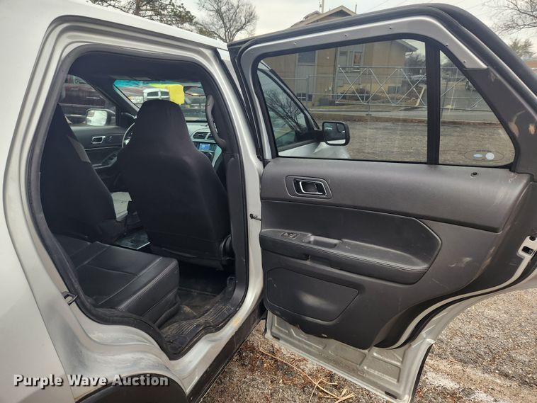 image for item JB9623 2015 Ford Explorer Police Interceptor  SUV