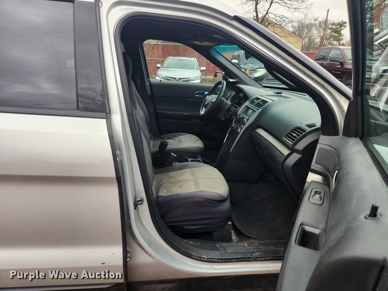 image for item JB9623 2015 Ford Explorer Police Interceptor  SUV