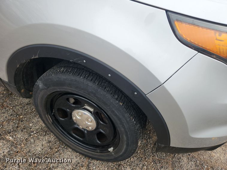 image for item JB9623 2015 Ford Explorer Police Interceptor  SUV