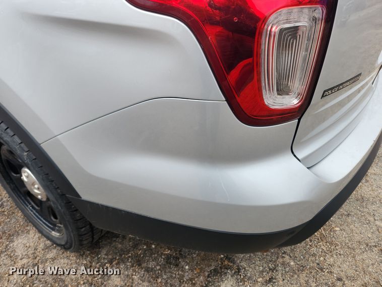 image for item JB9623 2015 Ford Explorer Police Interceptor  SUV