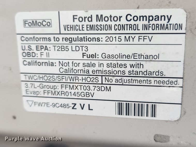 image for item JB9623 2015 Ford Explorer Police Interceptor  SUV