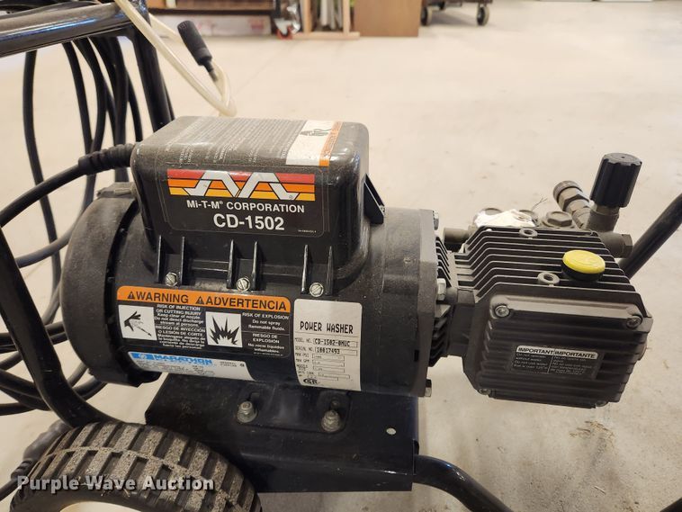 image for item JB9627 Mi-T-M CD-1502  power washer