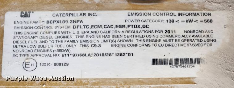 image for item JB9631 2012 Caterpillar 140M2  motor grader