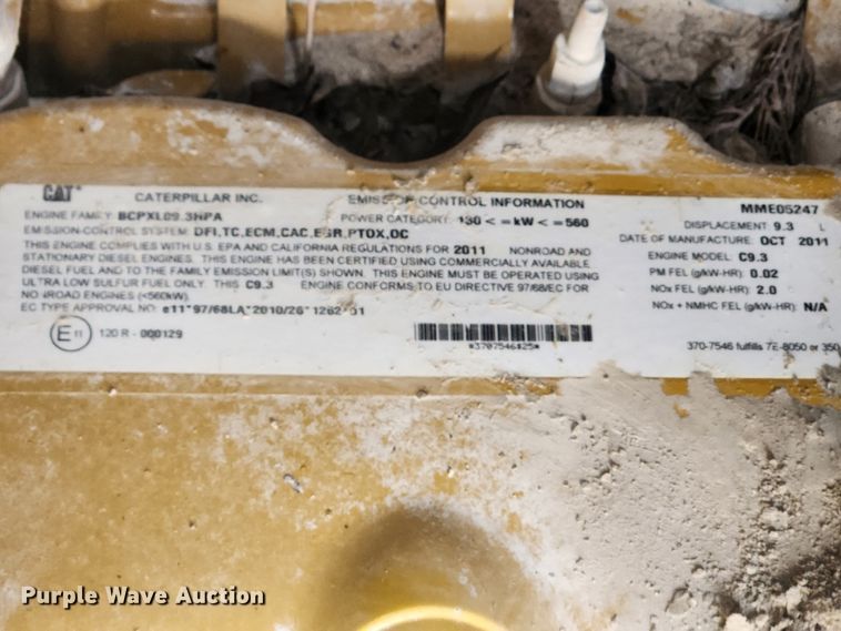 image for item JB9631 2012 Caterpillar 140M2  motor grader