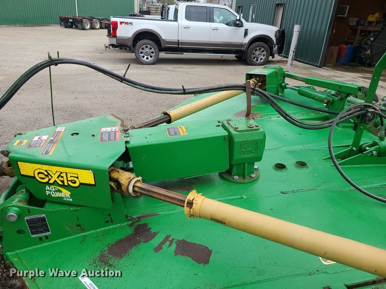 image for item JG9398 John Deere CX15  batwing rotary mower