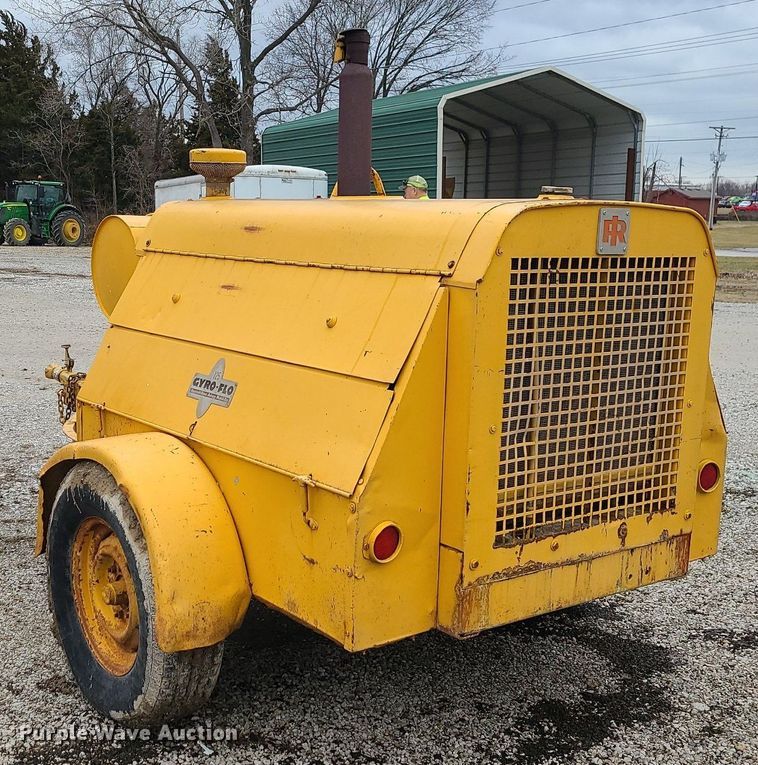 image for item JG9399 Ingersoll Rand Gyro-Flo 125  air compressor