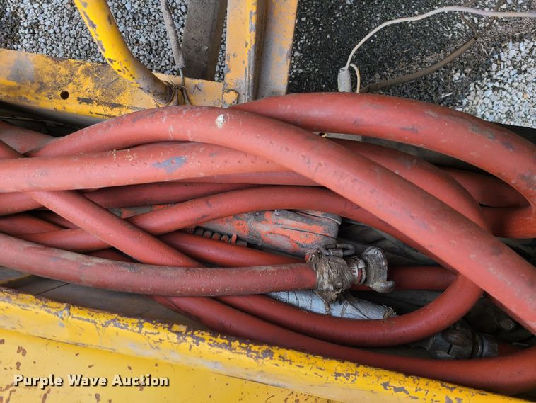 image for item JG9399 Ingersoll Rand Gyro-Flo 125  air compressor