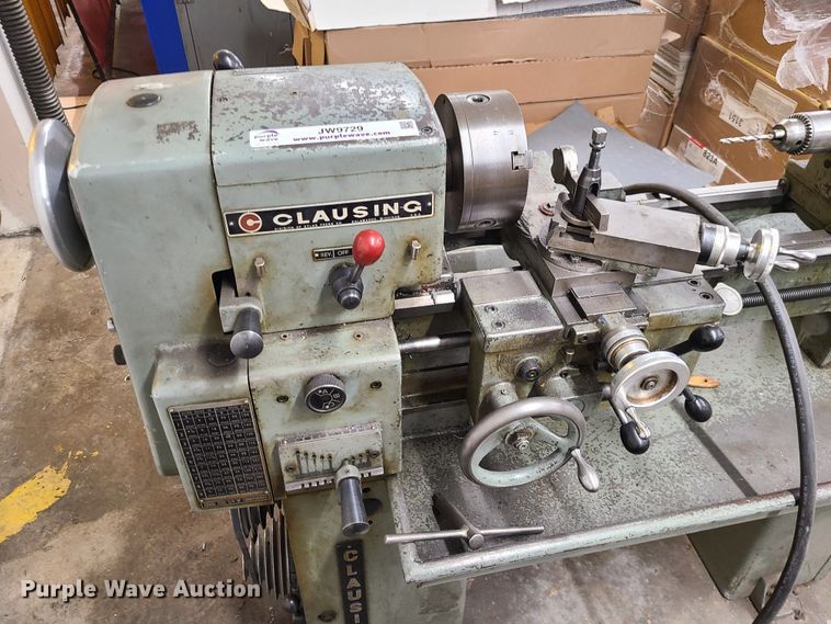 image for item JW9729 Clausing 4904  lathe