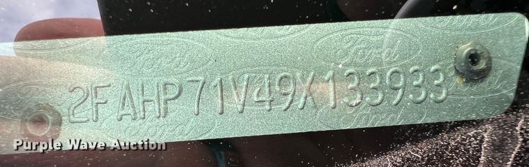 image for item KR9586 2009 Ford Crown Victoria Police Interceptor