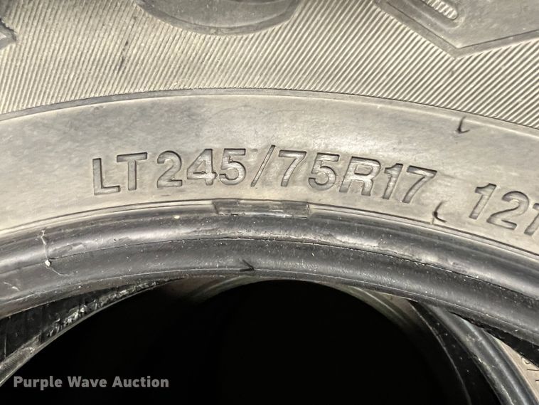 image for item KR9587 (7) tires
