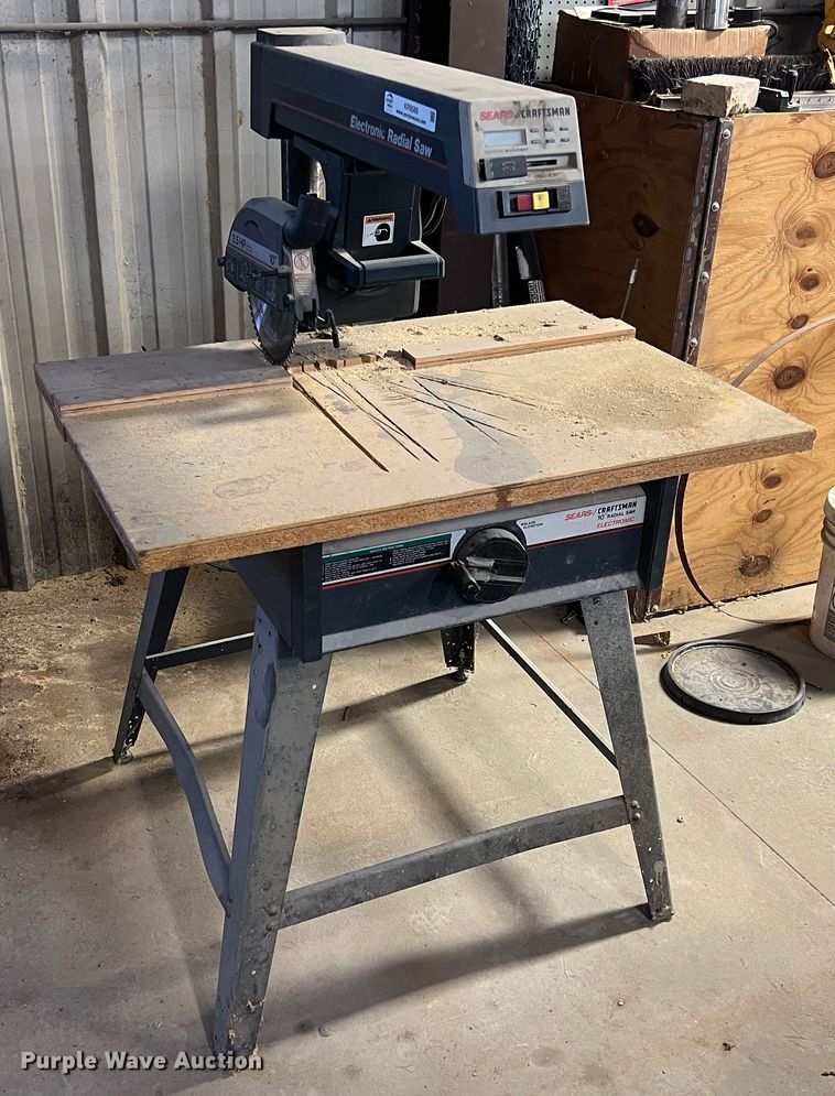 image for item KR9589 Craftsman  10" radial saw