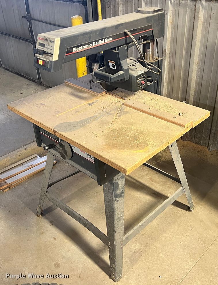 image for item KR9589 Craftsman  10" radial saw