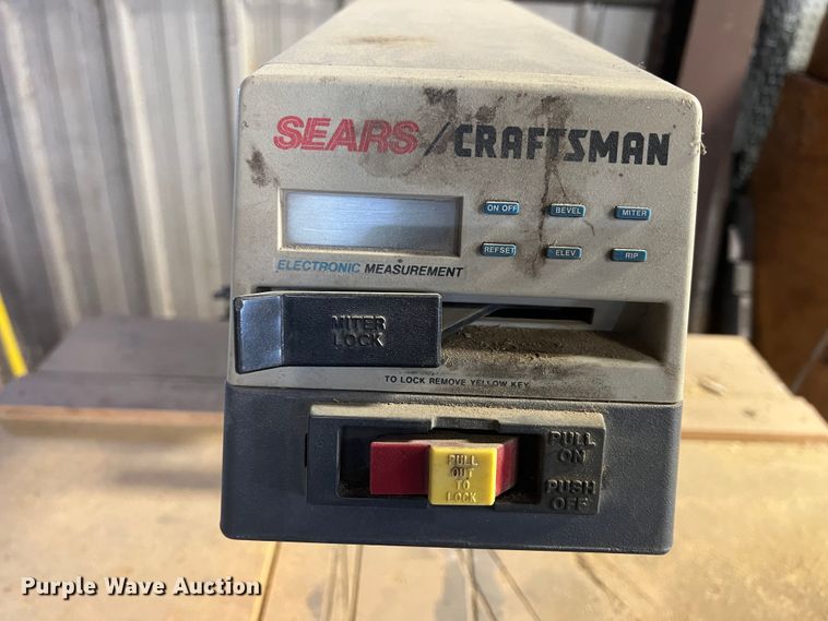 image for item KR9589 Craftsman  10" radial saw