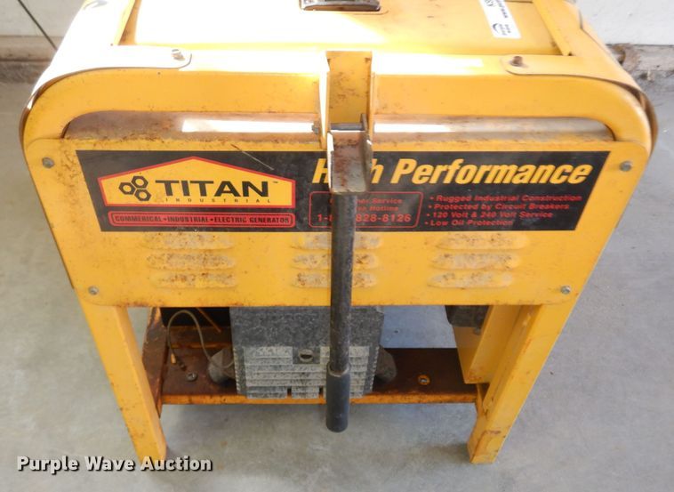 image for item KS9454 Titan Industrial 7500  generator