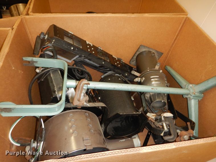 image for item KS9552 (7) pallets of stage lighting equipment