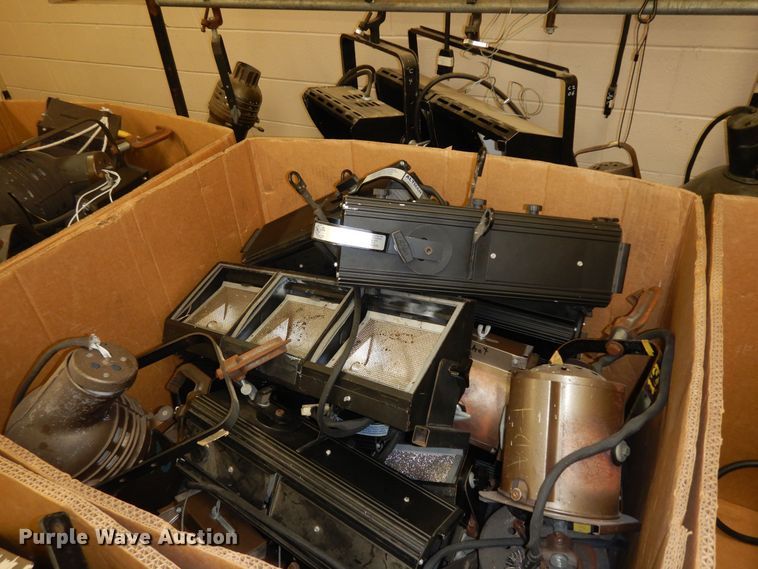 image for item KS9552 (7) pallets of stage lighting equipment