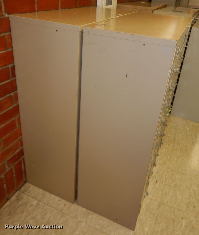 image for item KS9558 (6) metal cabinets