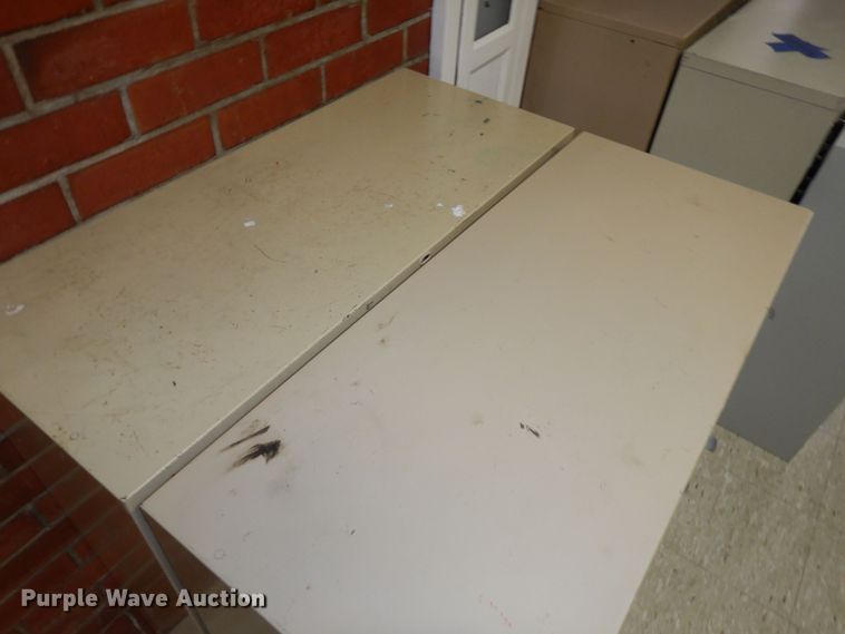 image for item KS9558 (6) metal cabinets