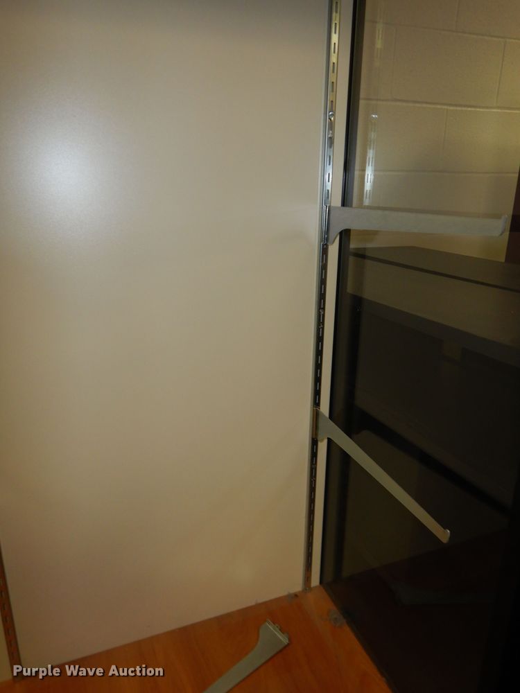 image for item KS9563 (2) glass display cases