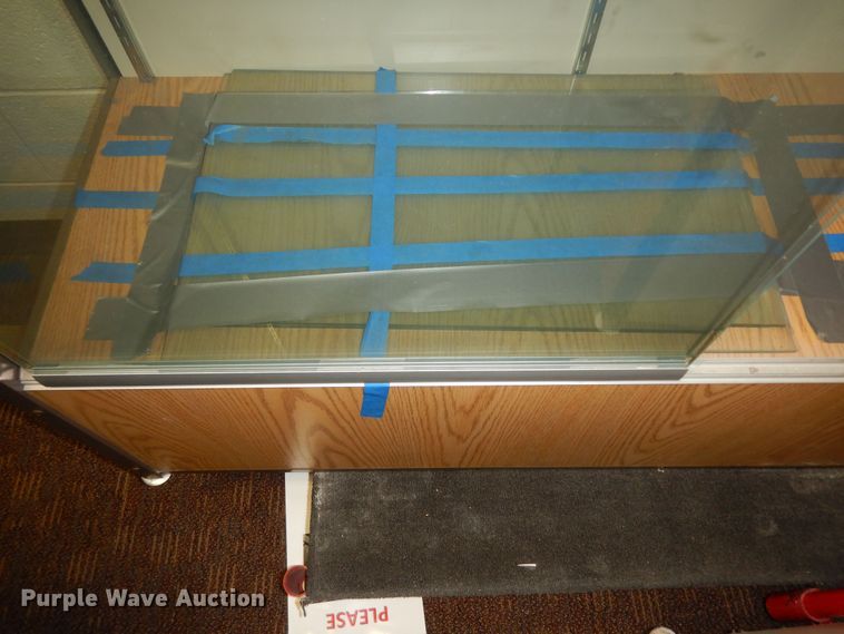 image for item KS9563 (2) glass display cases
