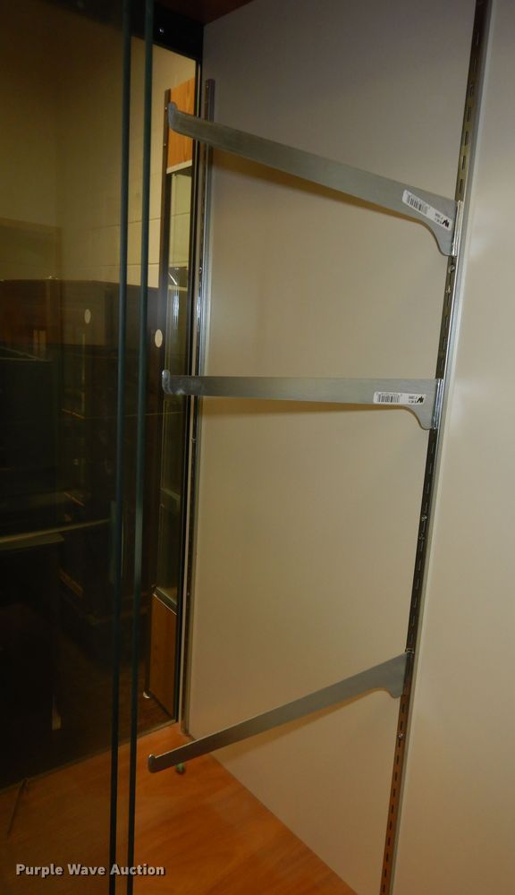 image for item KS9563 (2) glass display cases