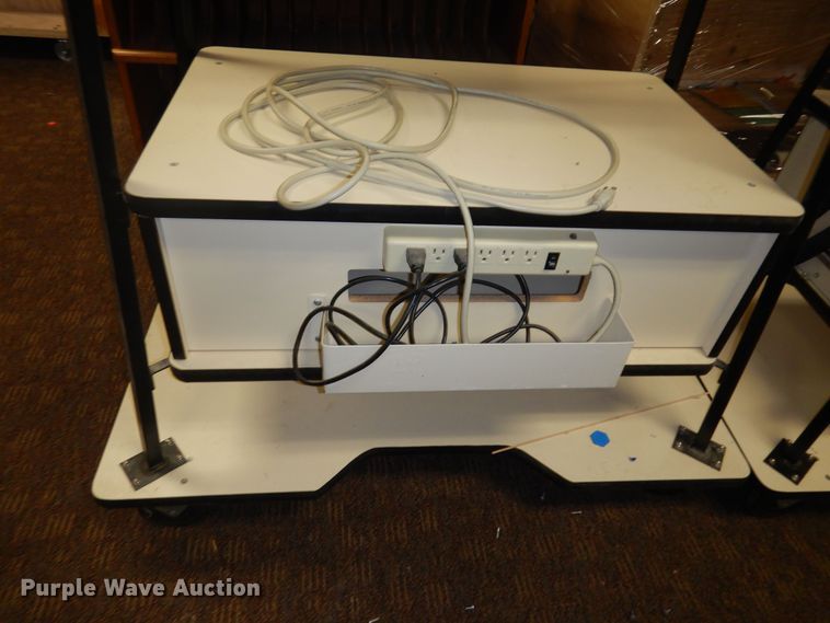 image for item KS9564 (2) TV carts