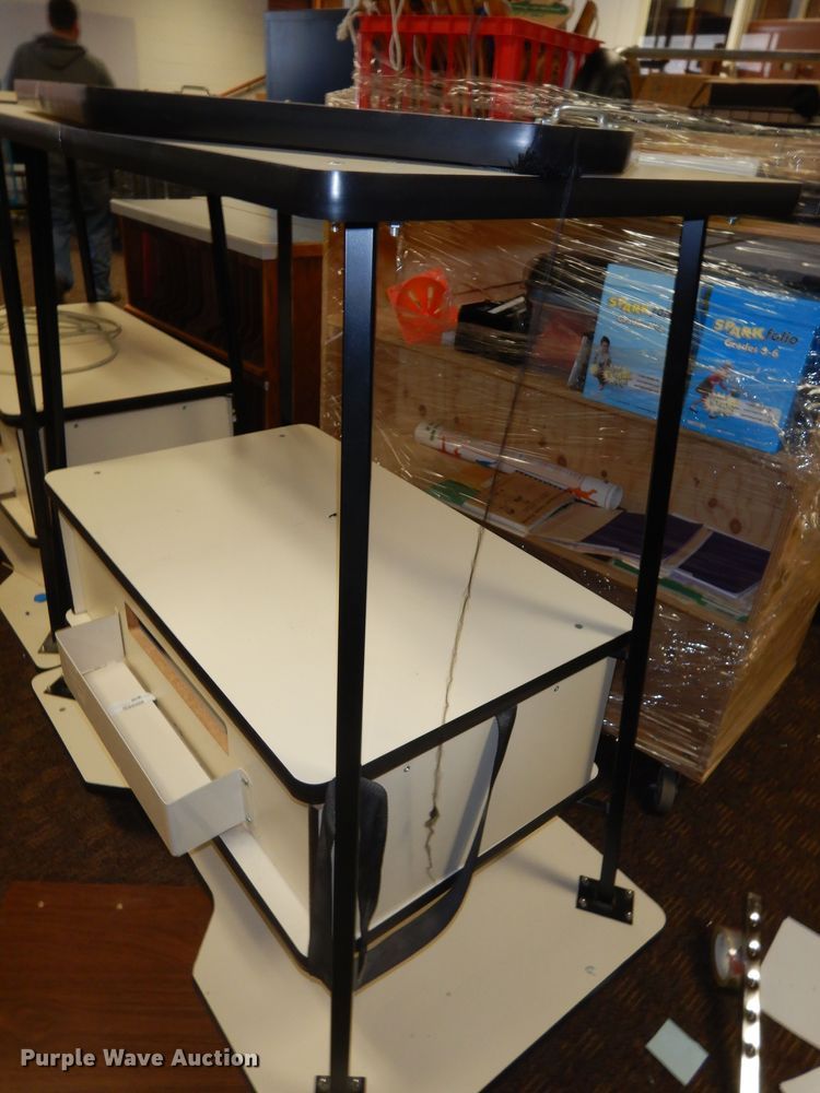 image for item KS9564 (2) TV carts