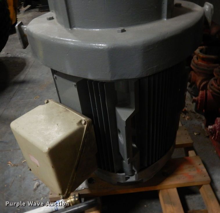 image for item KU9752 General Electric  well pump motor